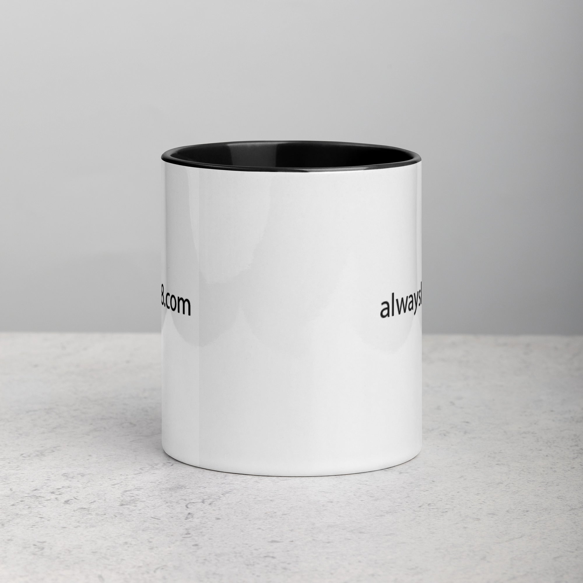 Alwaysb8 - Mug with Color Inside