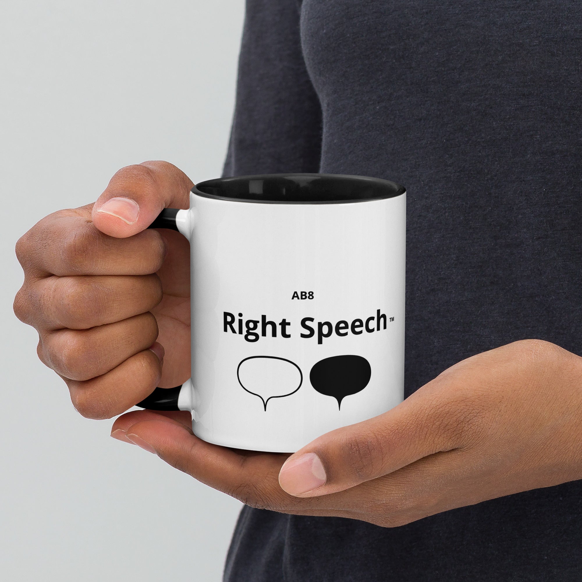 The Right Speech - Mug with Color Inside