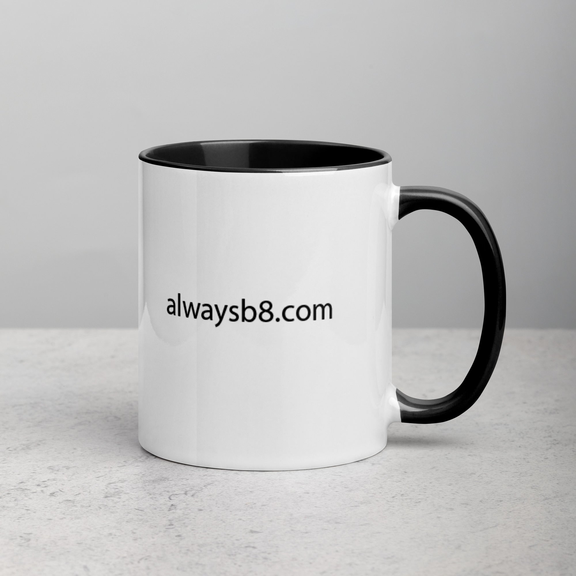Alwaysb8 - Mug with Color Inside