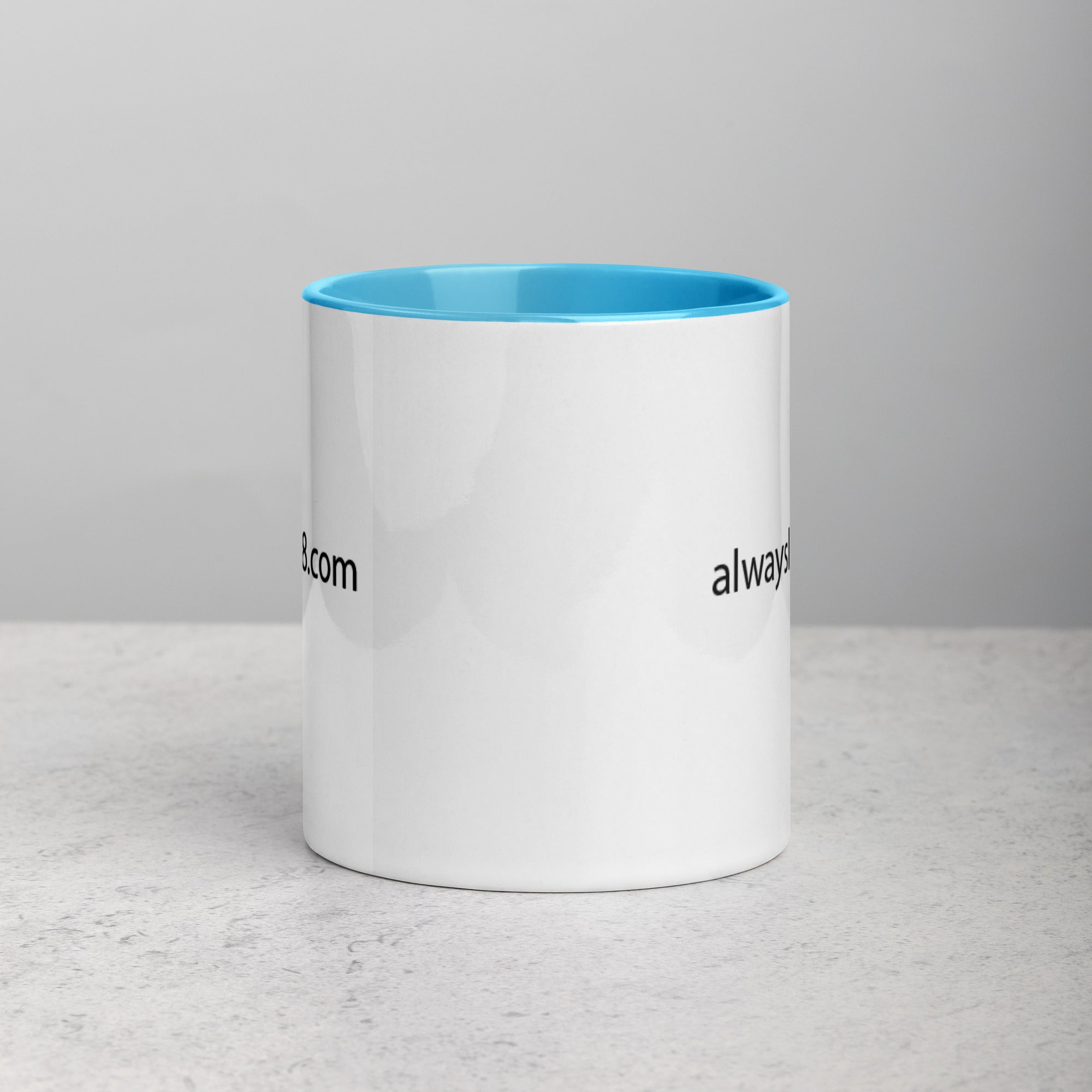 Alwaysb8 - Mug with Color Inside