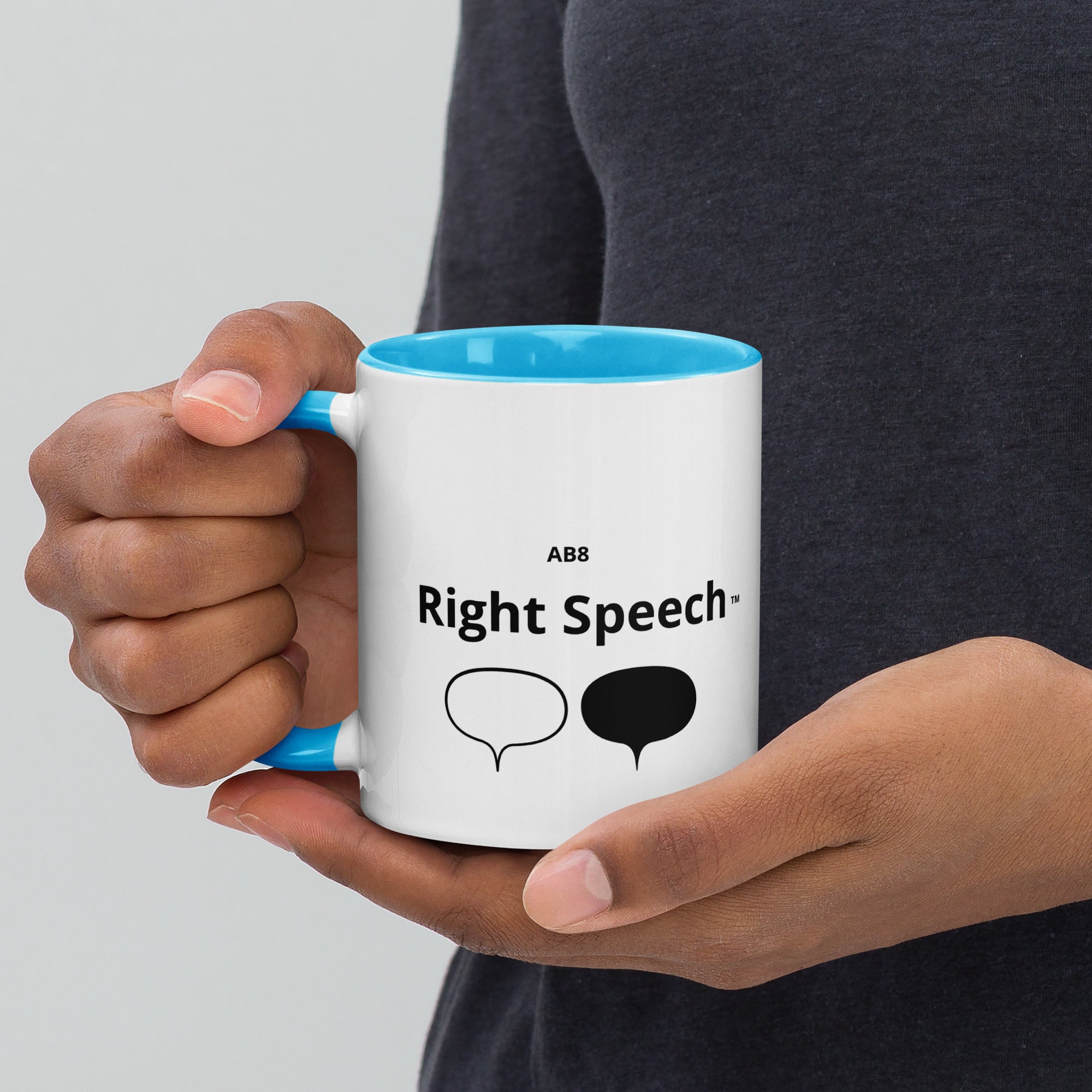 The Right Speech - Mug with Color Inside