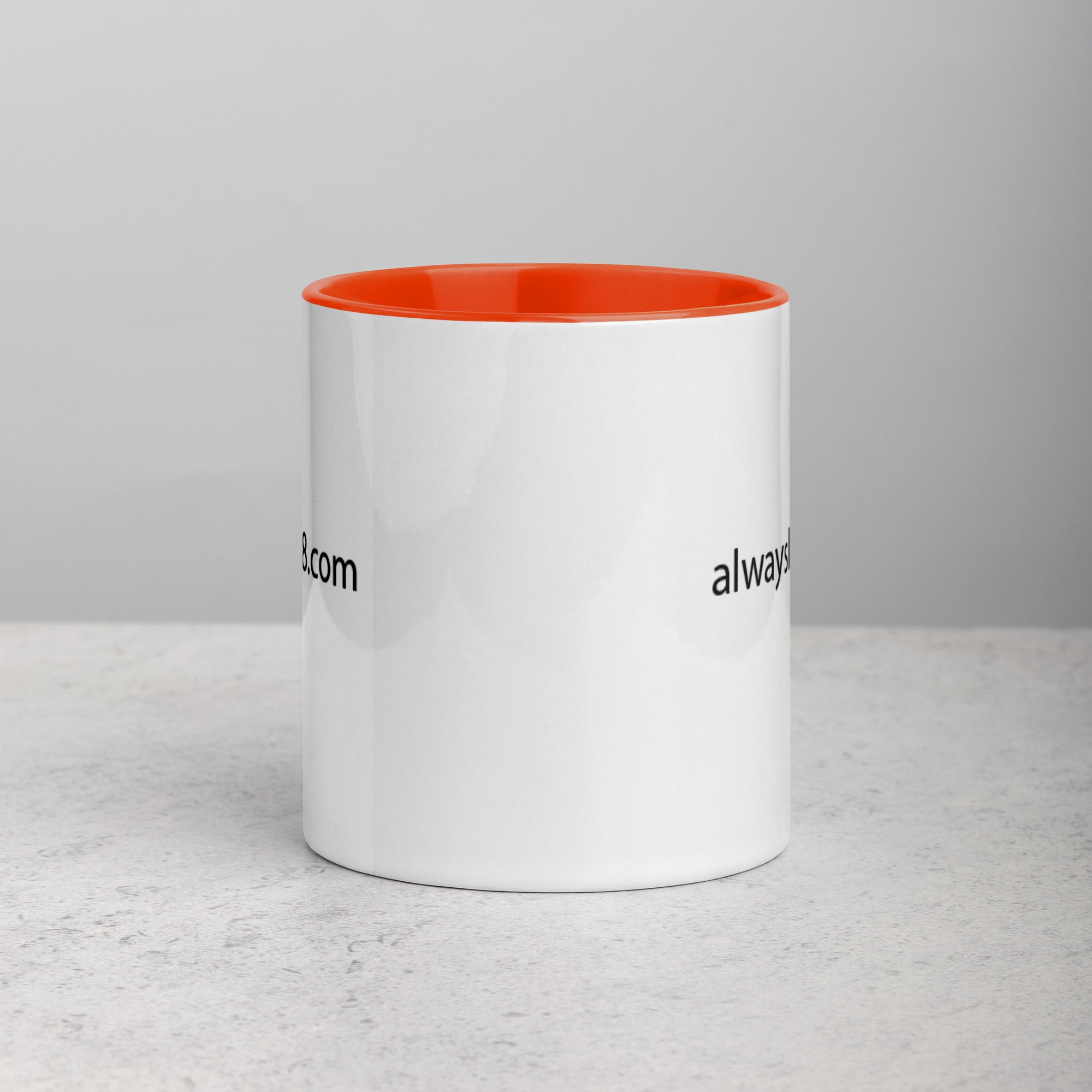 Alwaysb8 - Mug with Color Inside