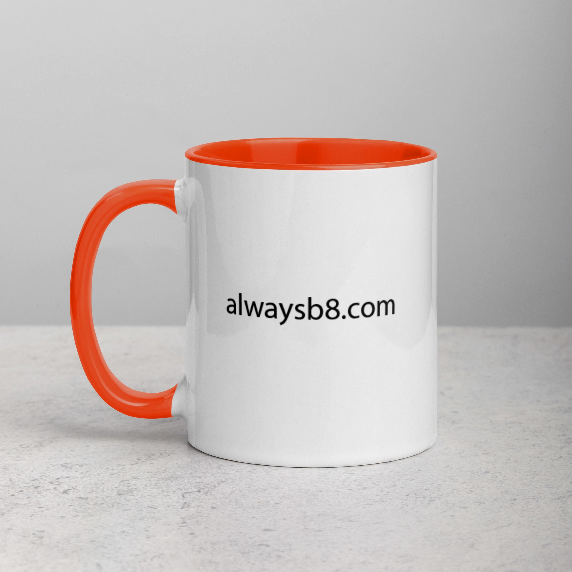 Alwaysb8 - Mug with Color Inside