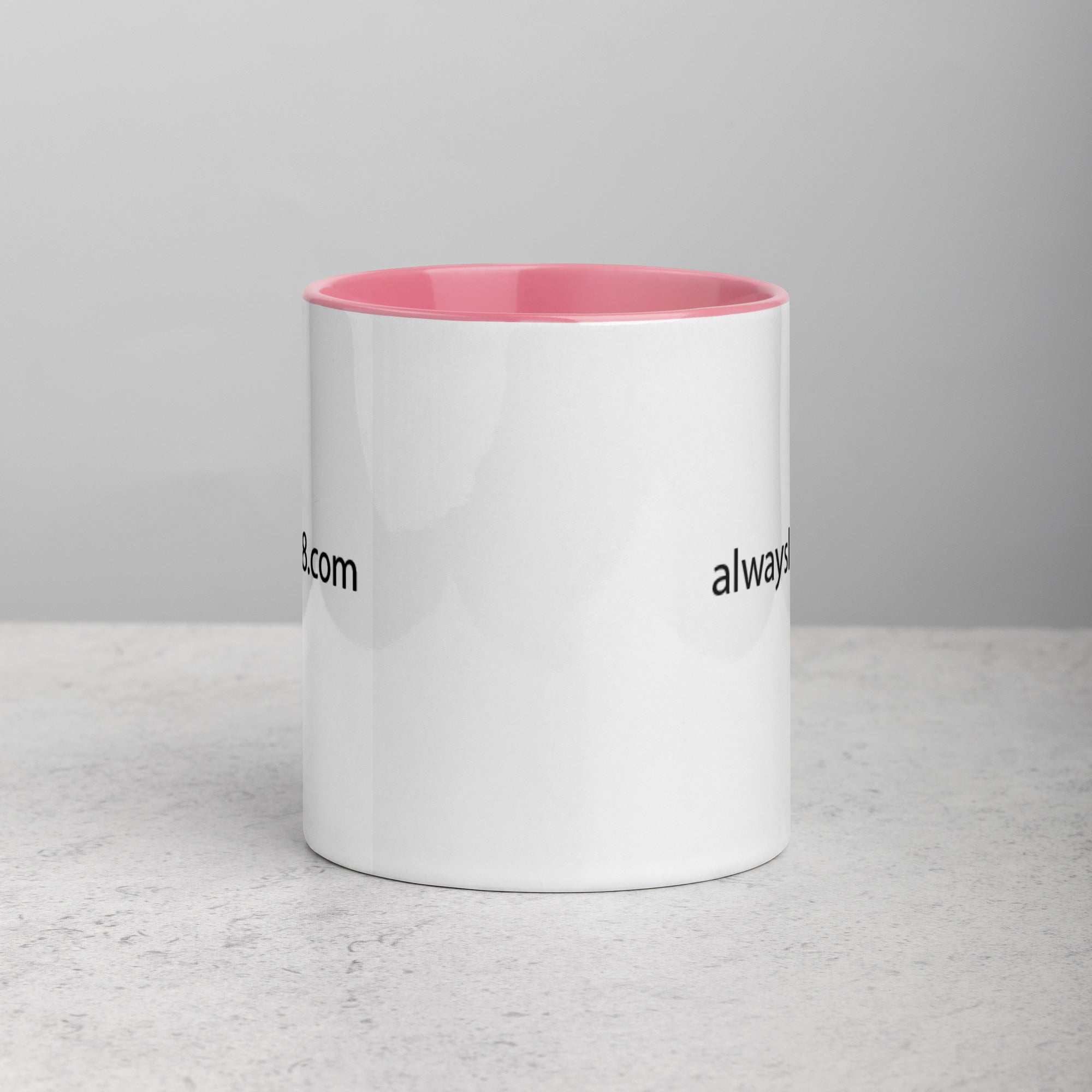 Alwaysb8 - Mug with Color Inside
