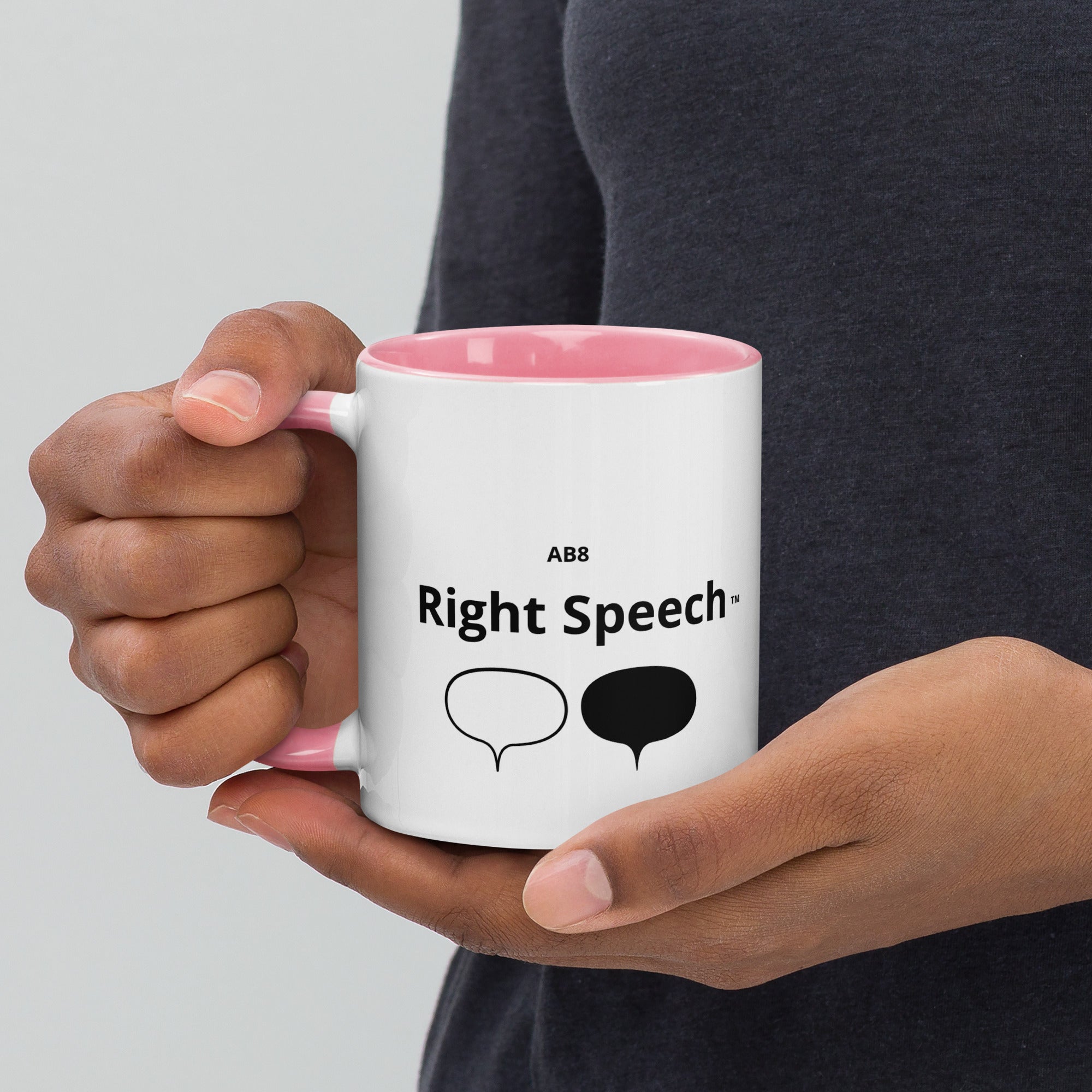 The Right Speech - Mug with Color Inside