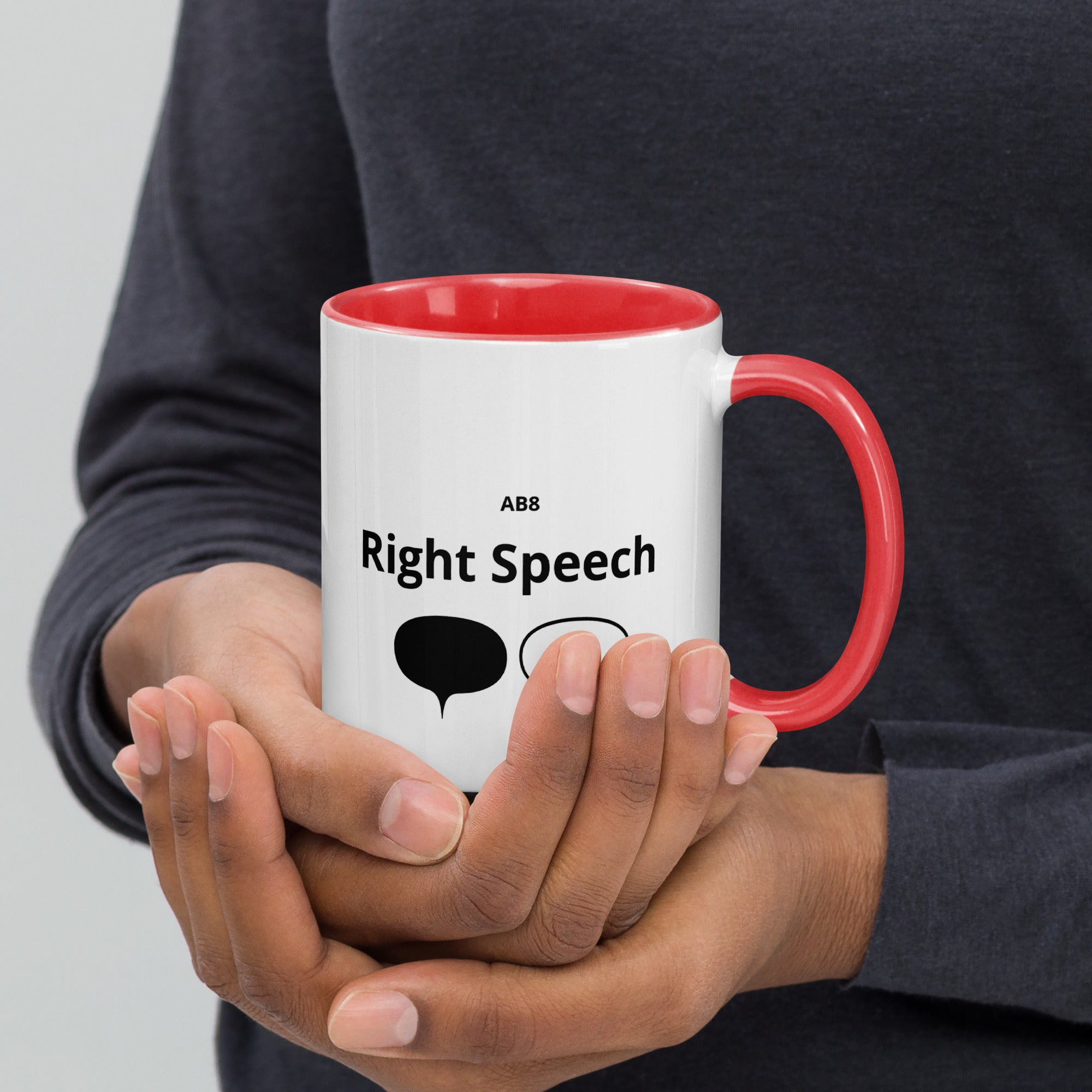 The Right Speech - Mug with Color Inside