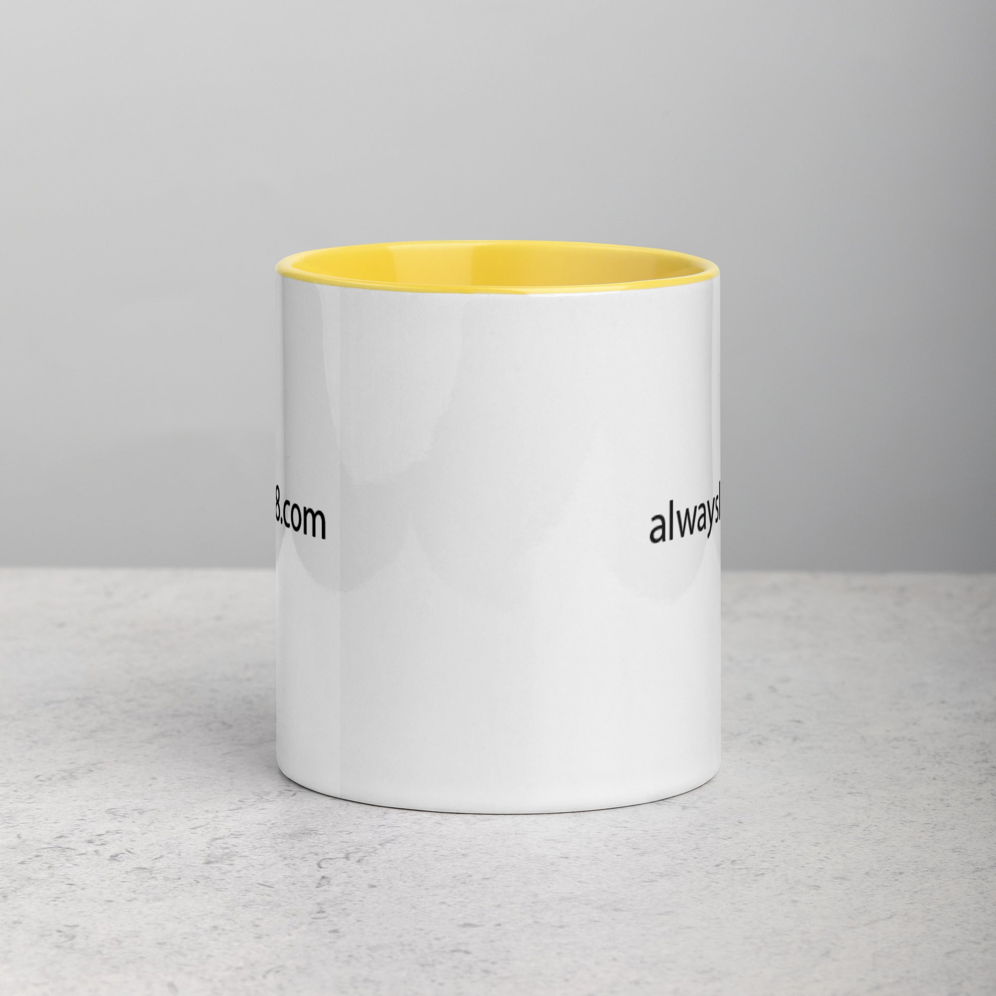 Alwaysb8 - Mug with Color Inside
