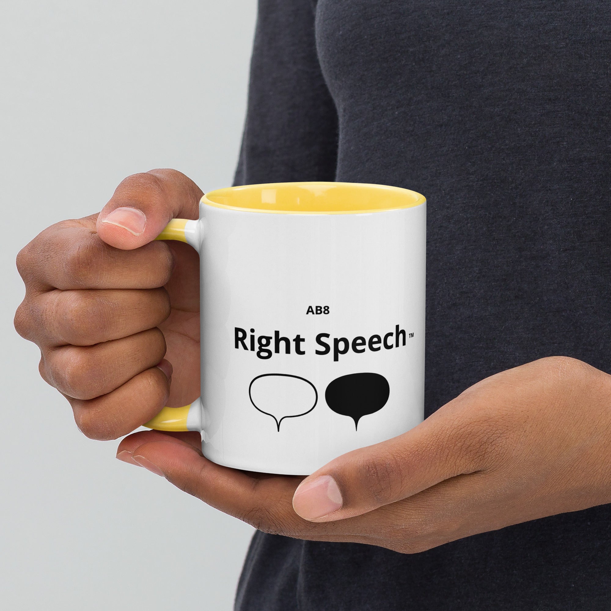 The Right Speech - Mug with Color Inside