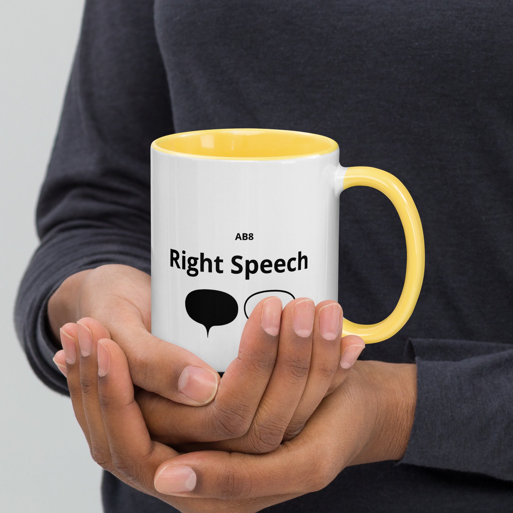 The Right Speech - Mug with Color Inside